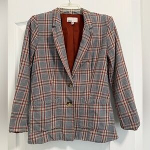 Plaid Blazer